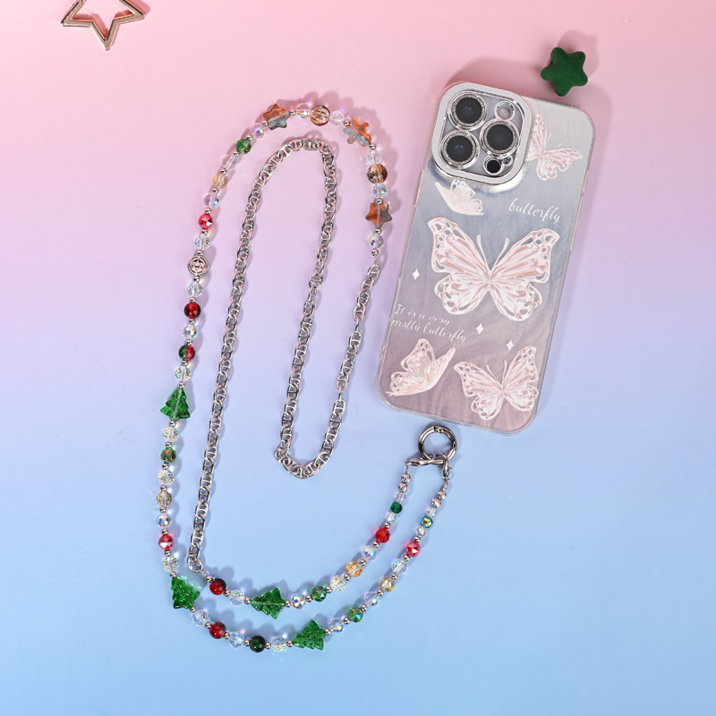 Adjustable Christmas color long chain MAB135-H