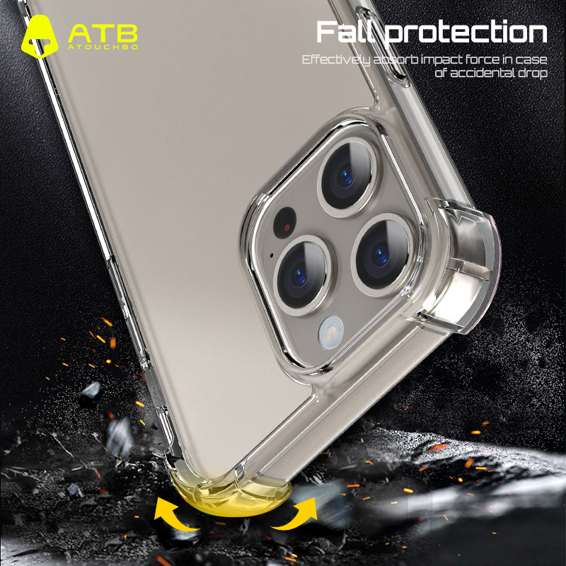 ATB Zeus Series Four corner anti fall Case HD Tempered Film 3IN1 Set