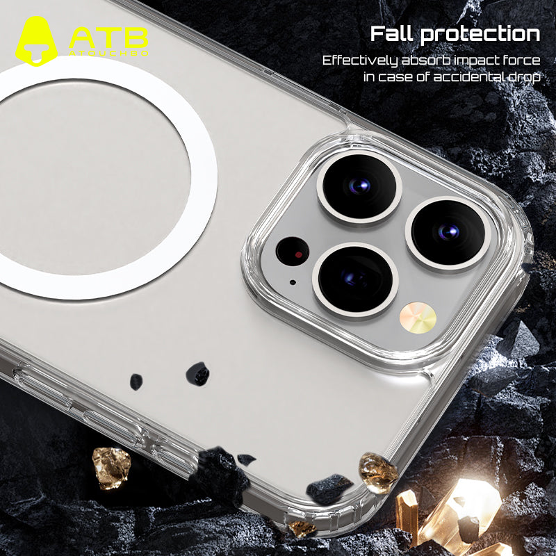 ATB Titan Series Transparent 2in1 magnetic Phone Case