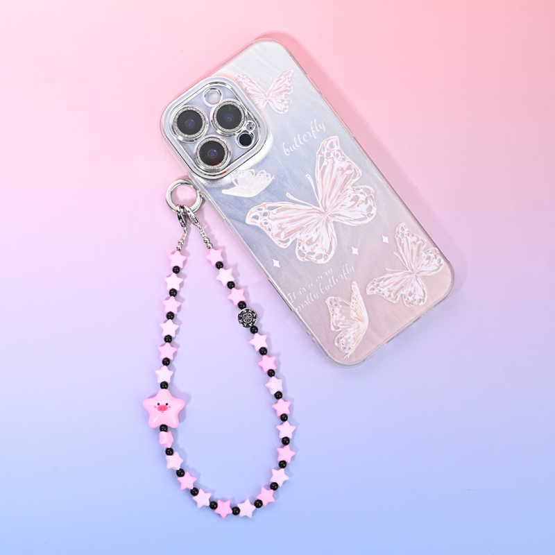 Acrylic star pink MAB093-A