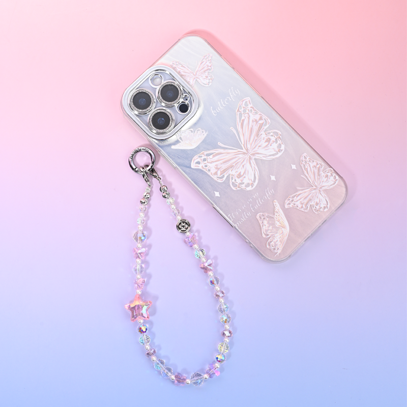 Transparent Pink Star MAB091-B