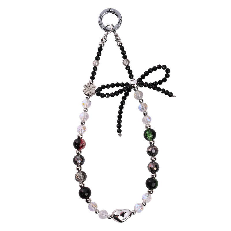 Red green shimmering bow	MAB046-G
