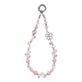Pink shimmering big flower MAB040-F