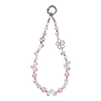 Pink shimmering big flower MAB040-F
