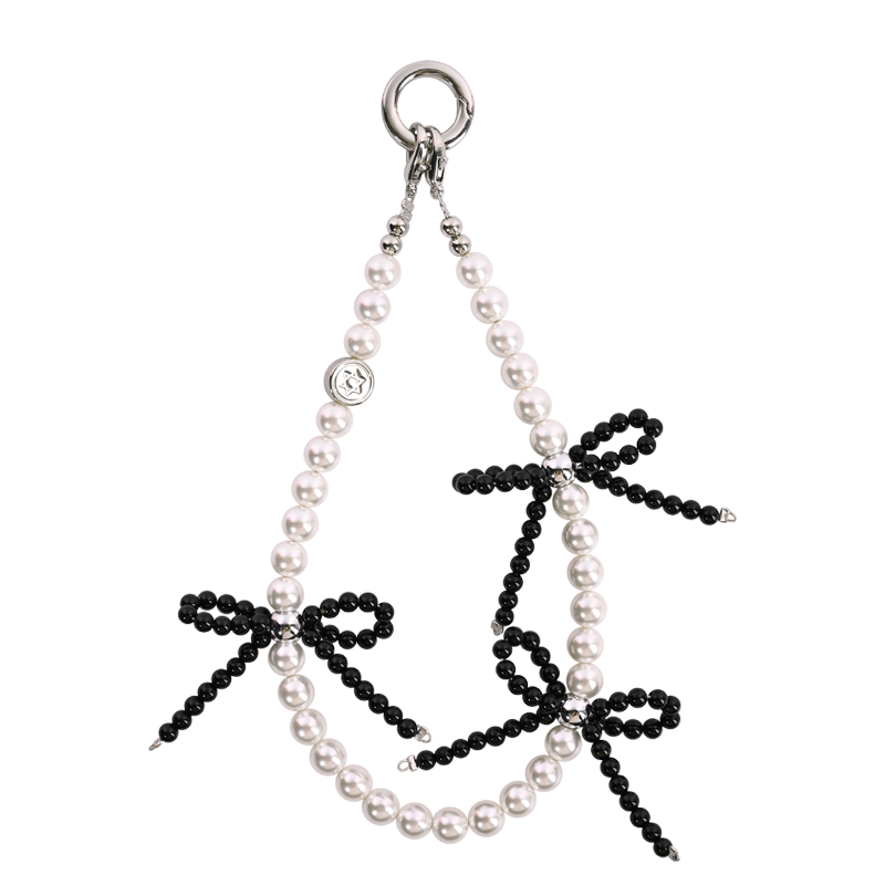Black bow pearl MAB068-D