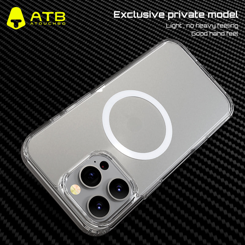 ATB Titan Series Transparent 2in1 magnetic Phone Case
