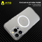 ATB Titan Series Transparent 2in1 magnetic Phone Case