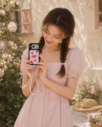 Pink Flower Girl Series QAB147